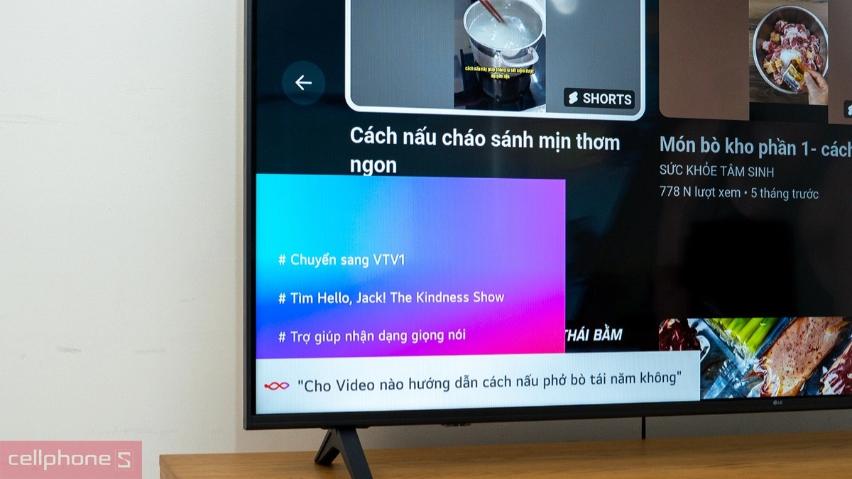 Thiết kế Smart TV 65UA8450PSA