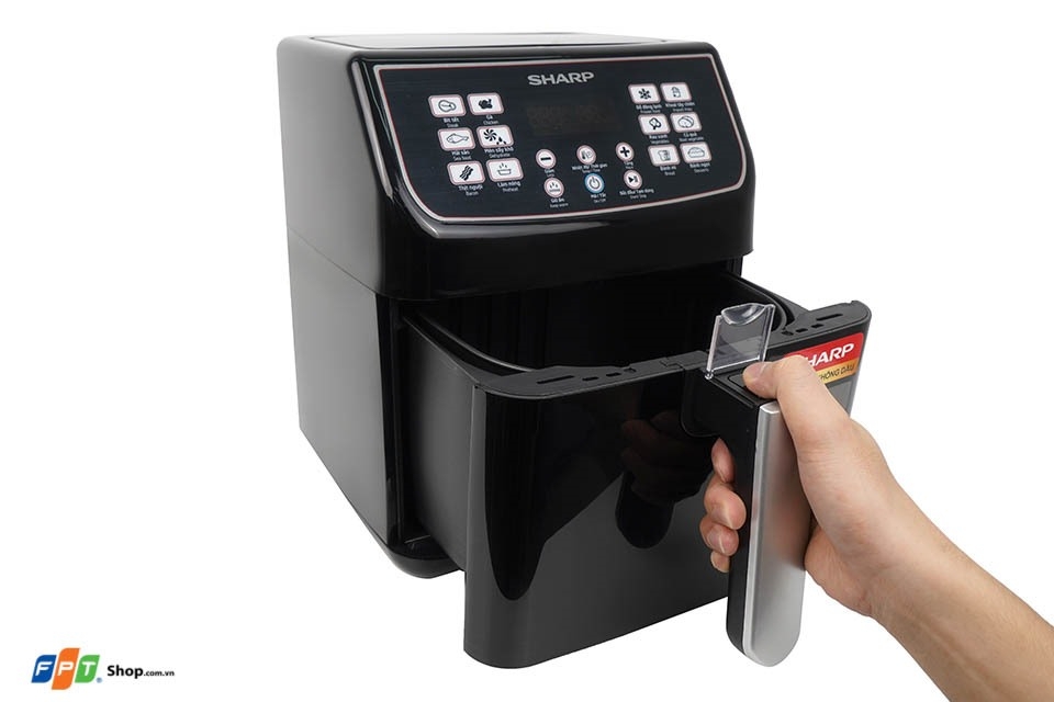 Nồi chiên không dầu Sharp 5.2 lít KF-AF55EV-BK — ảnh 7