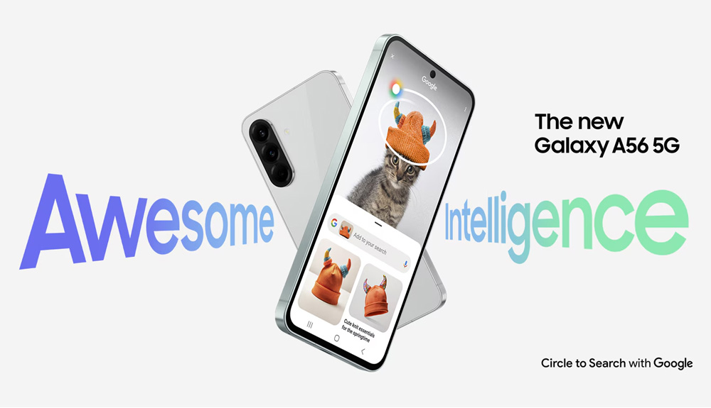 Tính năng Circle to Search trên Samsung Galaxy A56 5G