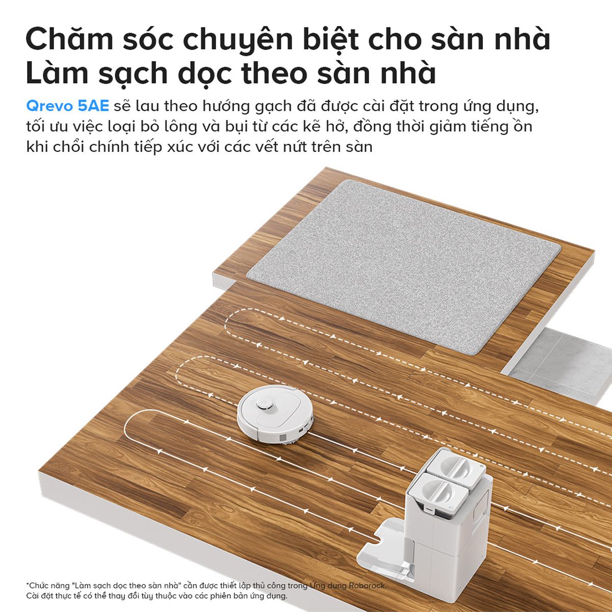 Robot hút bụi lau nhà Roborock Q Revo 5AE — ảnh 9