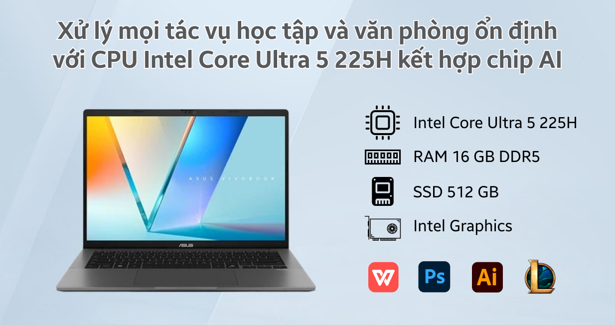 ASUS VivoBook S14 S3407CA-SF913W — ảnh 3