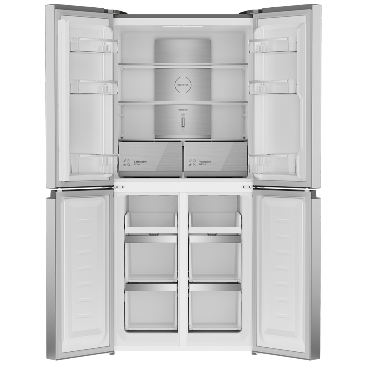 Tủ lạnh Hitachi Multidoor 422L inverter 2026 (HR4N7462DSGBVN) — ảnh 4