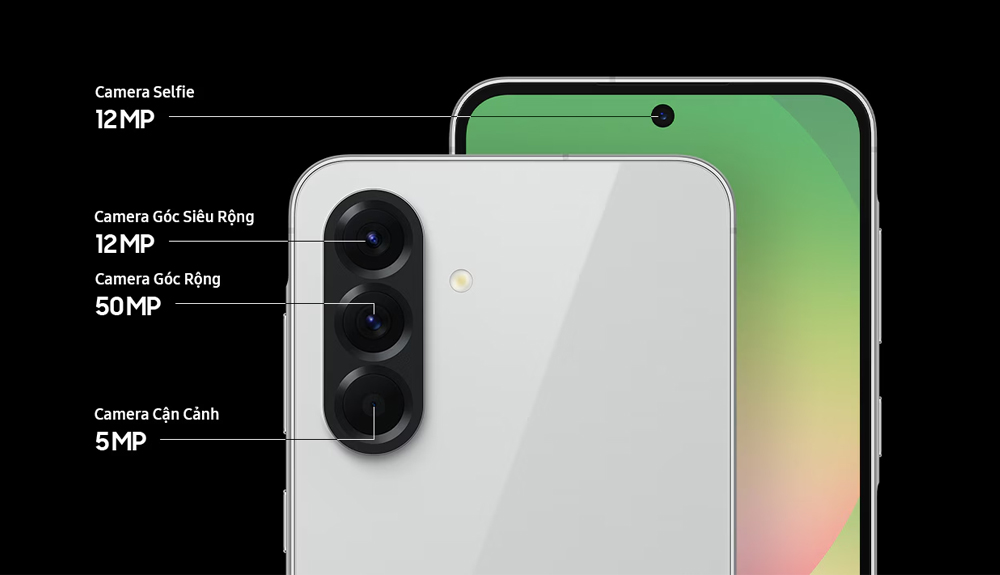 Galaxy A56 5G được trang bị hệ thống camera ấn tượng