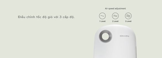 Máy lọc không khí Coway Aires 5 (AP-0509DH) nhiều chế độ hoạt động