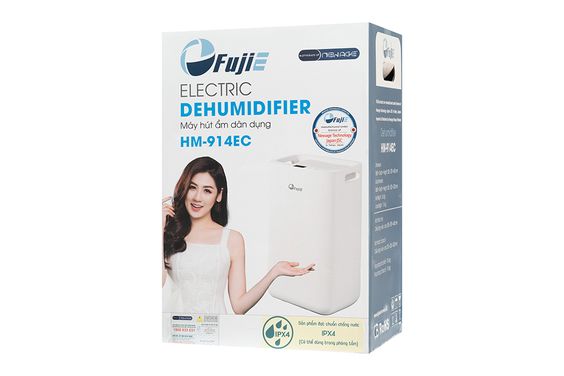 Máy hút ẩm FujiE HM 914EC chống nước mạnh mẽ
