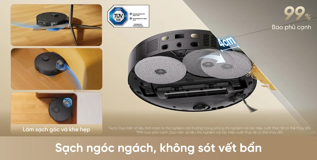 Robot hút bụi lau sàn Dreame D30 Ultra — ảnh 5