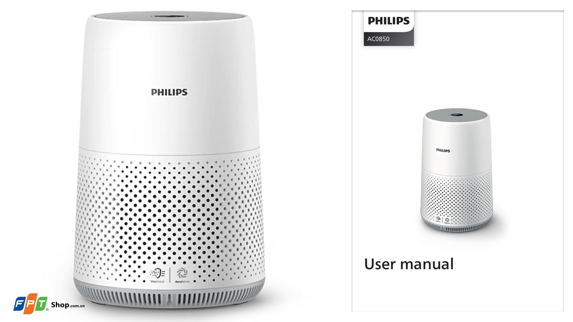 Máy lọc không khí Philips AC0850/20 20W — ảnh 8