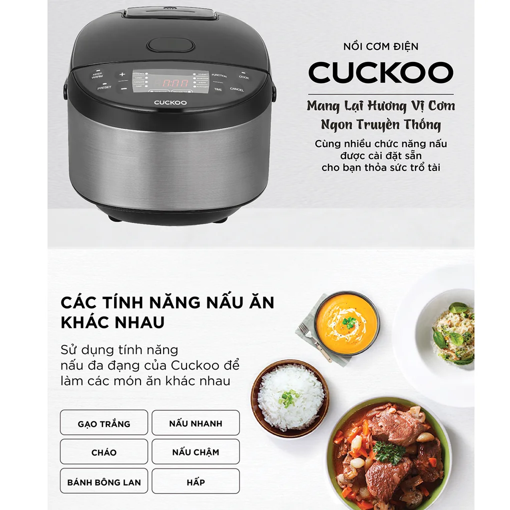 Nồi Cơm Điện Tử CR-0680F 1.08 Lít — ảnh 6