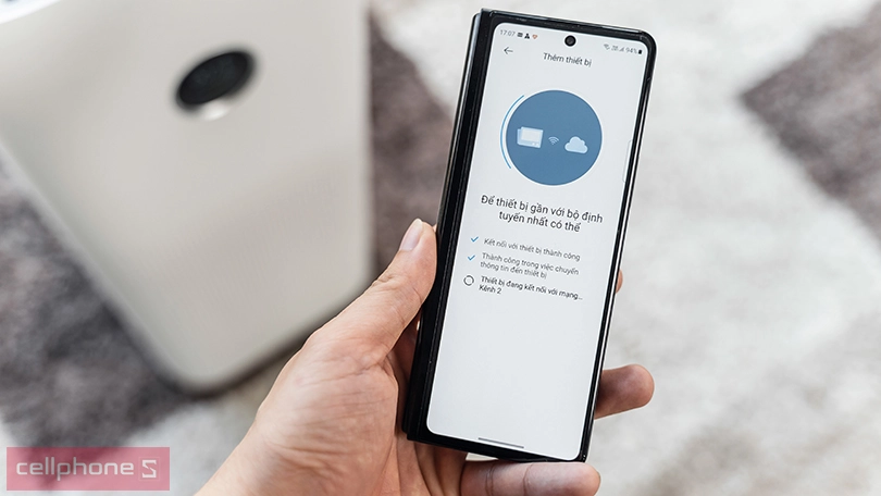 kết nối máy lọc không khí Xiaomi Air Purifier 4 Pro với điện thoại