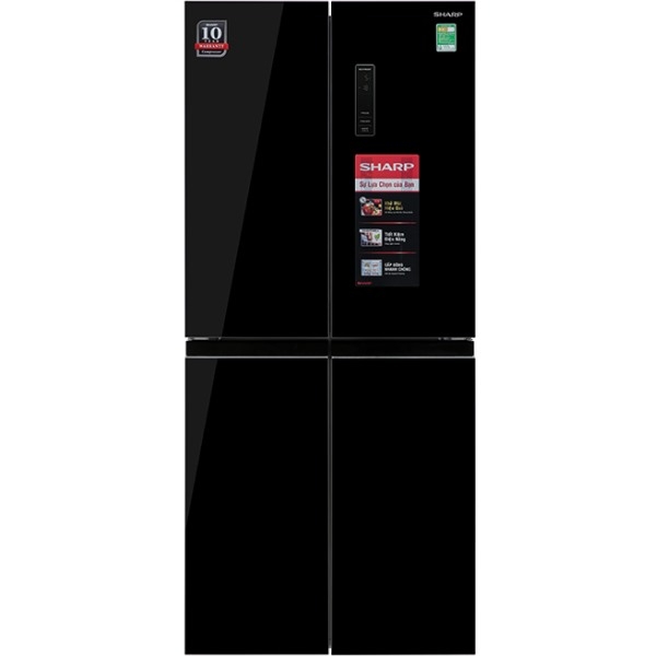 Tủ lạnh Multi Door Sharp Inverter 362 lít SJ-FX420VG-BK — ảnh 2