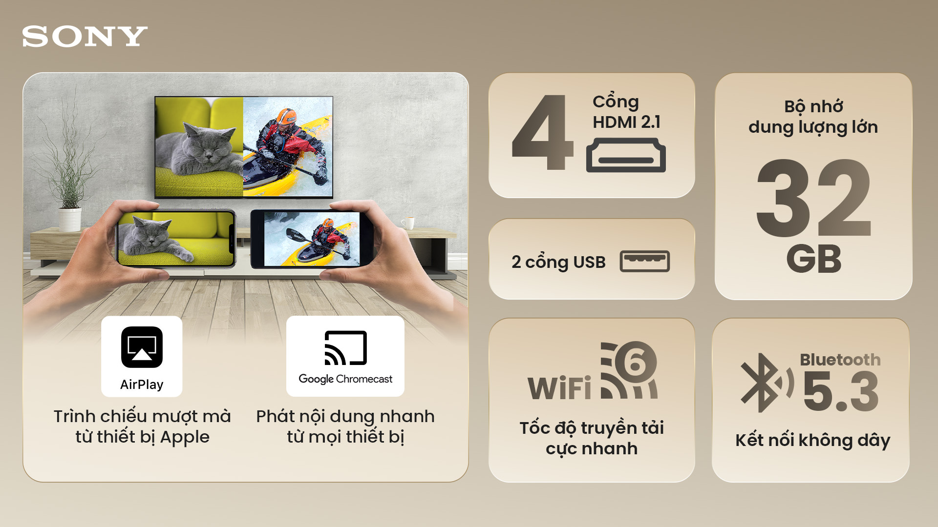 Google TV BRAVIA 3 II K-50XR30M2 — ảnh 9