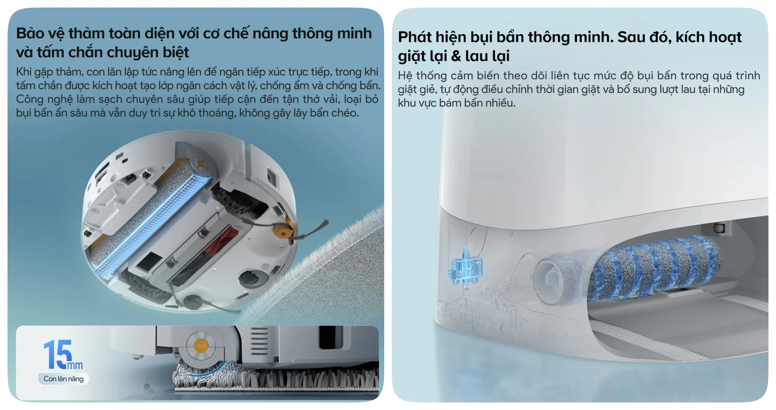 Robot hút bụi lau nhà Roborock Q Revo Curv 2 Flow — ảnh 6
