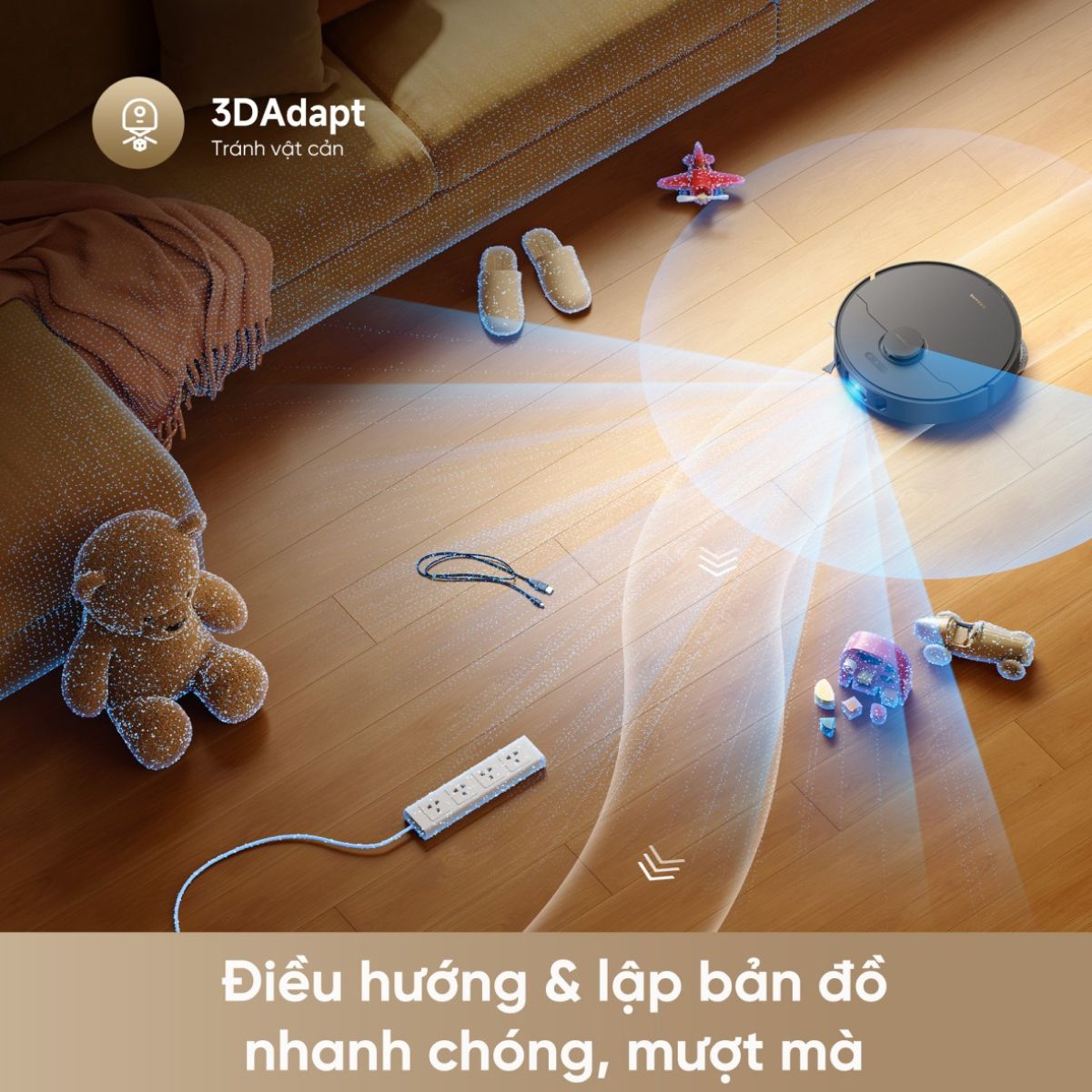 Robot hút bụi lau nhà tự động làm sạch Dreame L10S Ultra Heat — ảnh 4