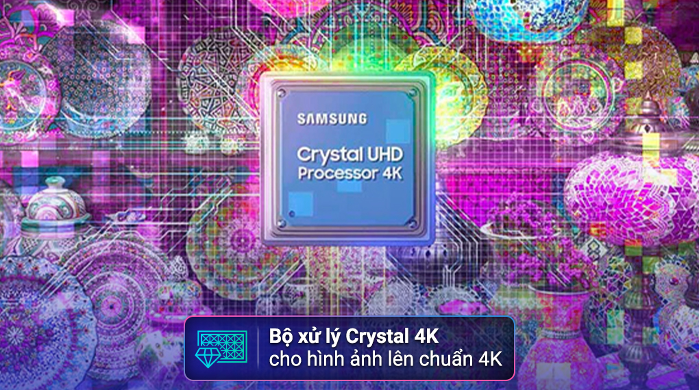 Smart Tivi Crystal UHD Samsung 4K 85 inch UA85U8500F - Bộ xử lý