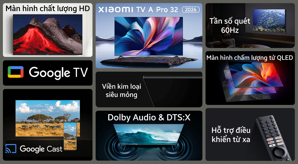 Xiaomi Pro HD 32 inch QLED 2026 — ảnh 2