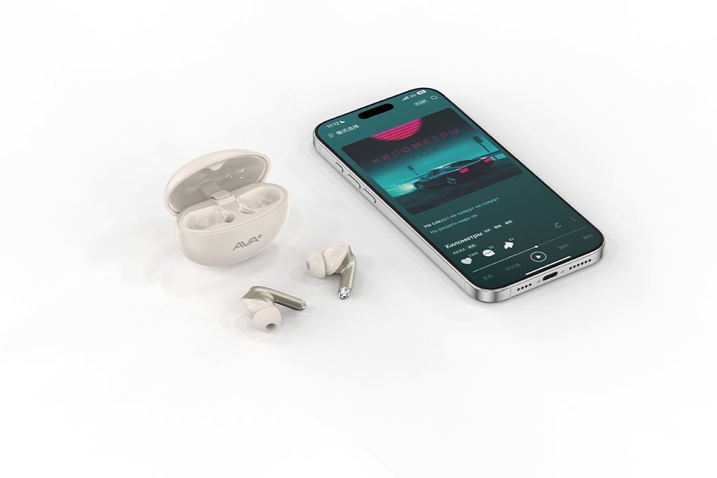 Trải nghiệm âm nhạc sống động - Tai nghe Bluetooth True Wireless AVA+ FreeGo Y60