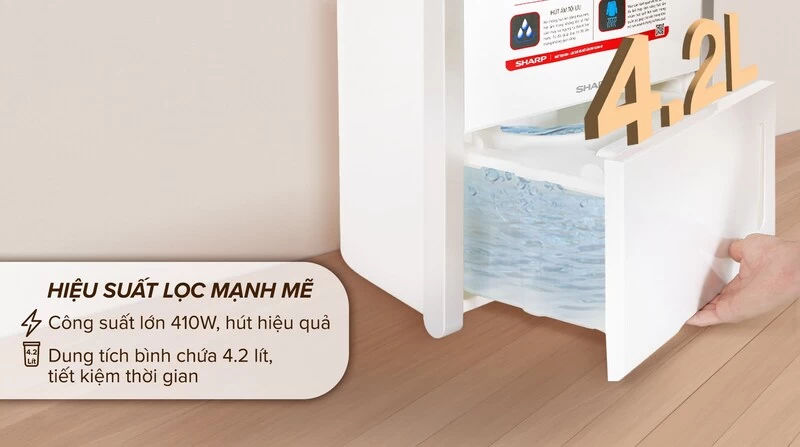 Công suất mạnh mẽ.
