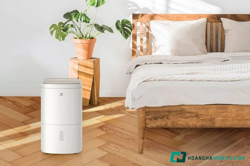 Máy hút ẩm Electrolux EDH10TRBW1 sở hữu khả năng hút ẩm mạnh mẽ với công suất lên đến 20 lít/ngày