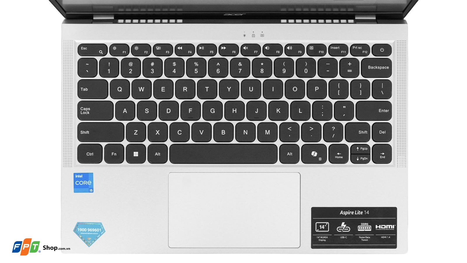 Acer Aspire Lite 14 AL14-52M-52UU i5 1335U/16GB/512GB/14" 2.2K/Win11 — ảnh 9