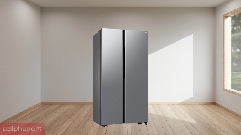 Khả năng tiết kiệm điện của tủ lạnh Samsung Inverter Side by Side RS57DG400EM9SV 583 Lít
