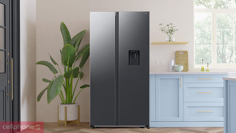 Vì sao nên mua tủ lạnh Samsung Inverter Side By Side RS57DG410EB4SV 578 lít