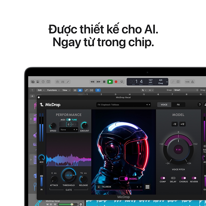 MacBook Pro 14 M5 2026 10CPU/10GPU/16GB/1TB/96W — ảnh 4