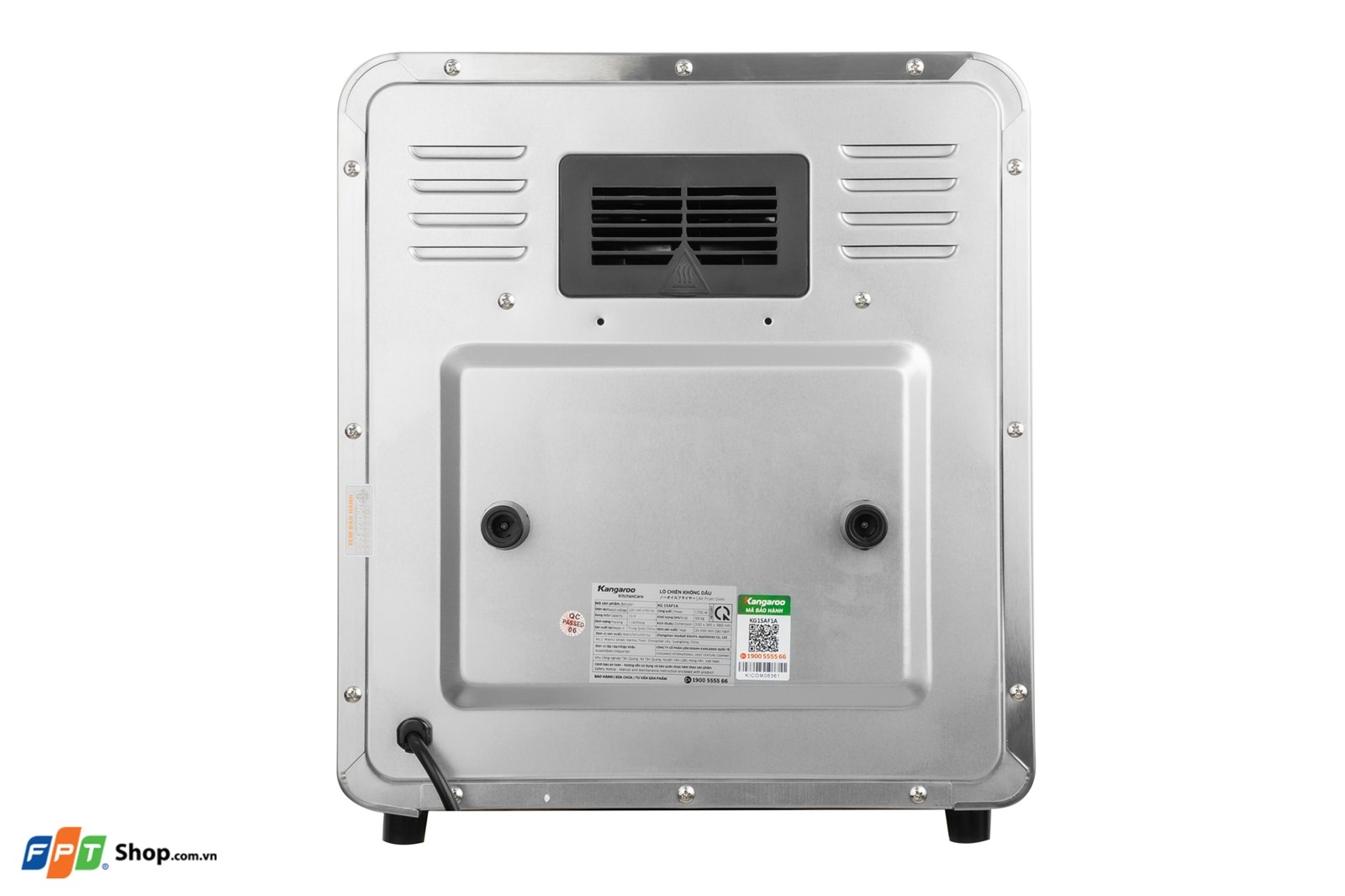 Nồi chiên không dầu Kangaroo 15 lít KG15AF1A — ảnh 3