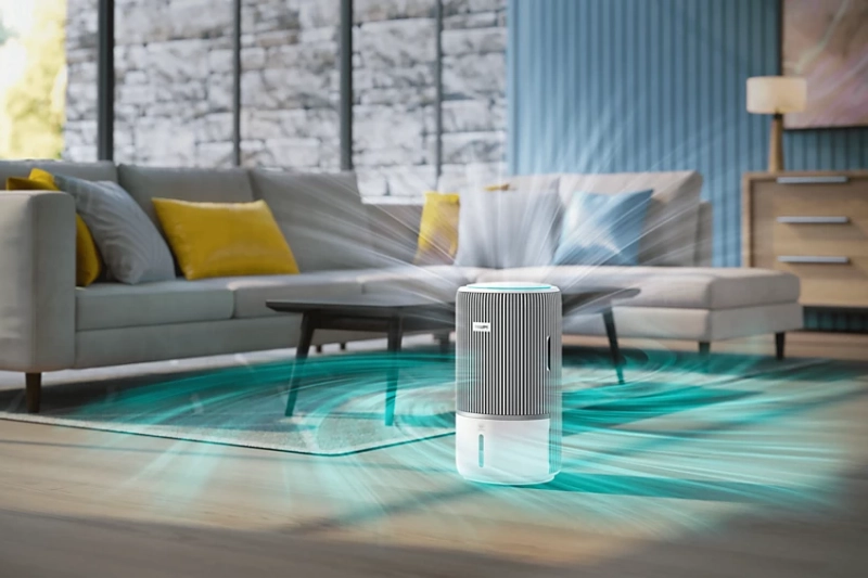 Máy lọc không khí tạo ẩm Philips AC3420/10 43W - hình 3