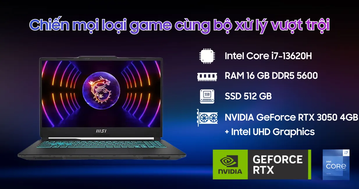 MSI Cyborg 15 A13UC-2082VN — ảnh 3