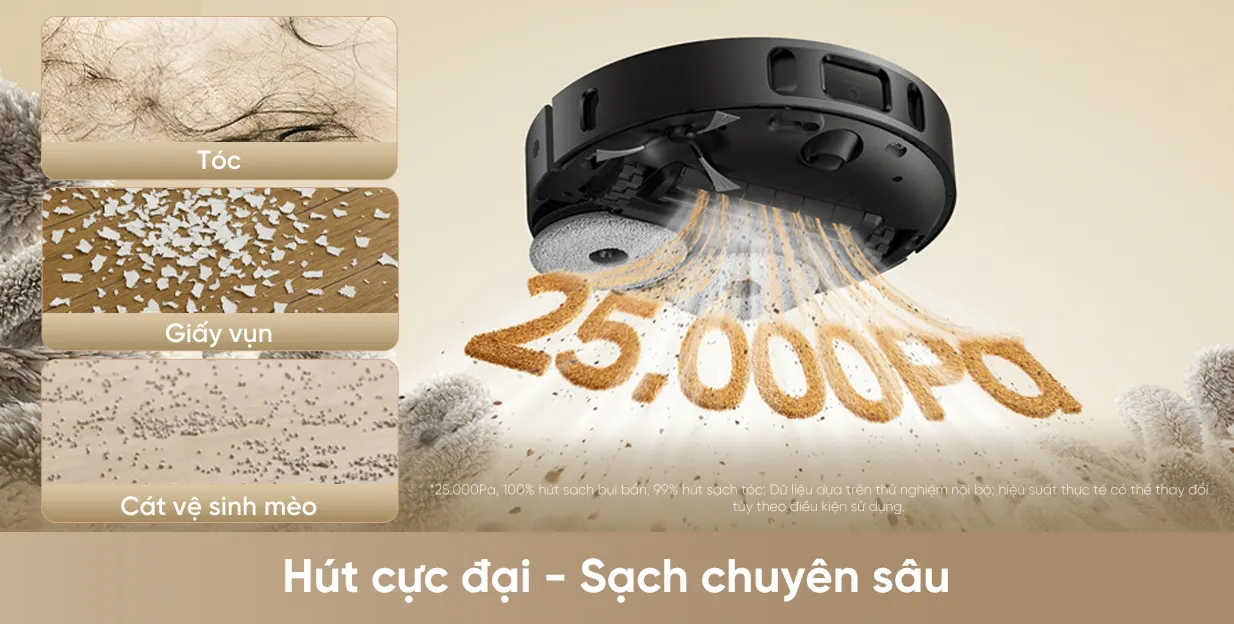 Robot hút bụi lau sàn Dreame D30 Ultra — ảnh 4