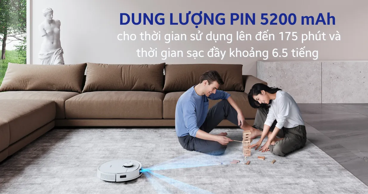 Robot hút bụi lau nhà Ecovacs Deebot T9 — ảnh 4