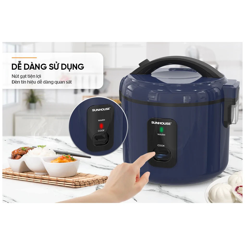 Nồi Cơm Điện SHD8213 1.2 Lít — ảnh 8