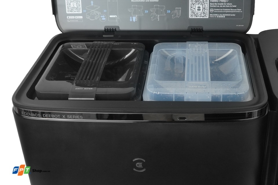Robot hút bụi lau nhà Ecovacs Deebot X2 Combo — ảnh 8