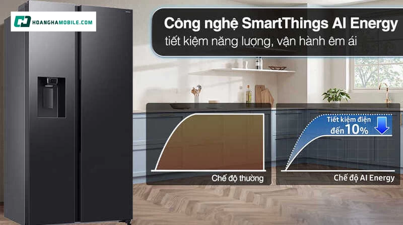 Công nghệ smartthing tiết kiệm điện năng.
