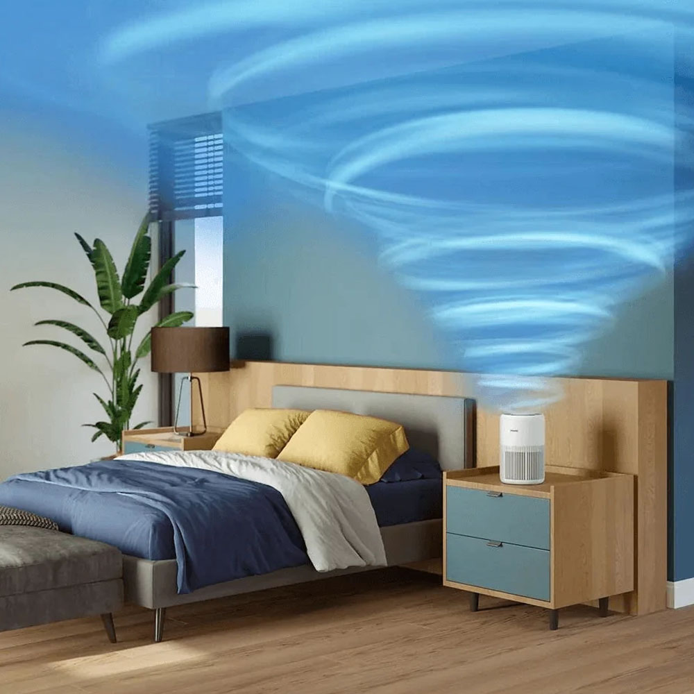 Máy Lọc Không Khí Philips AC0950/10 lọc sạch không khí trong phòng rộng 65m²