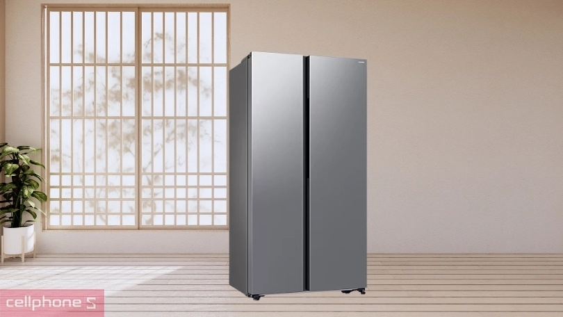 Công nghệ làm lạnh của tủ lạnh Samsung Inverter Side by Side RS57DG400EM9SV 583 Lít
