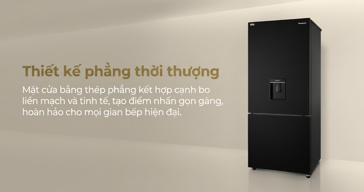 Tủ lạnh Panasonic ngăn đá dưới 377L ngăn đông mềm 2021 (NR-BX421GPKV) — ảnh 3