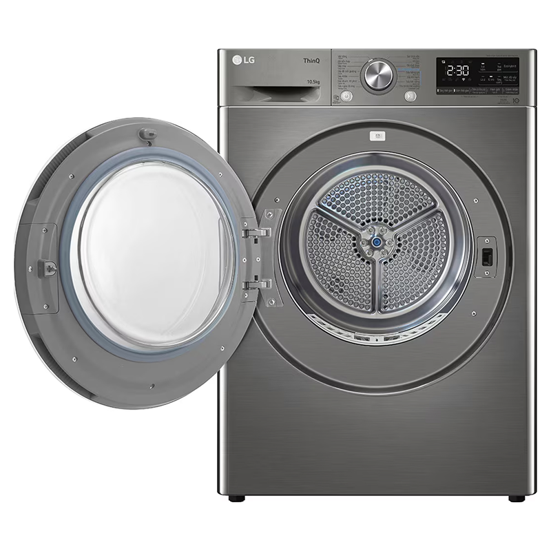 Máy sấy bơm nhiệt LG DUAL Inverter 10.5 kg DVHP50P — ảnh 4