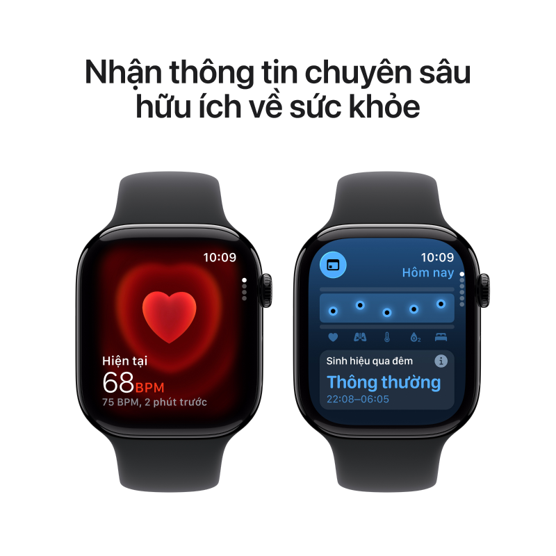 Apple Watch Series 11 GPS 46mm Viền nhôm dây cao su — ảnh 6