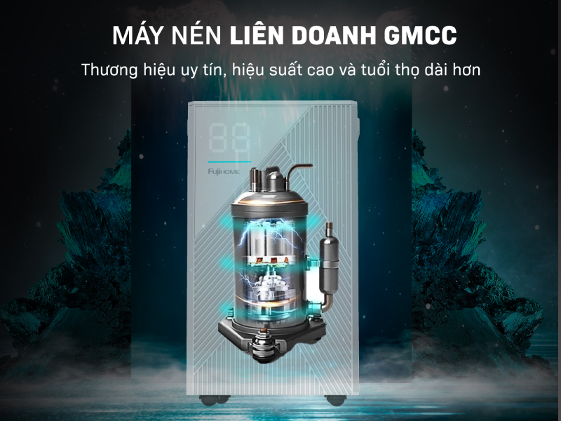 Máy hút ẩm 14 lít Fujihome DH14 - hình 4