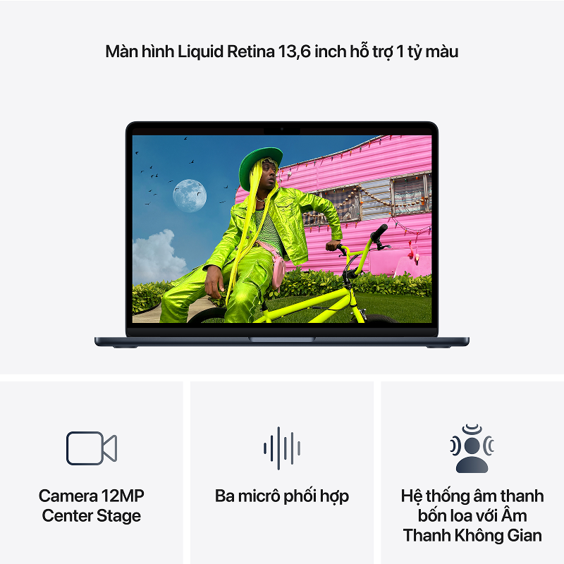 MacBook Air 13 M5 2026 10CPU/8GPU/16GB/512GB/30W — ảnh 7