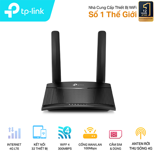 Bộ phát Wifi 4G 300 Mbps TP-Link TL-MR100 — ảnh 4