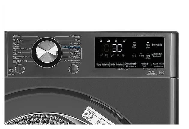 Máy sấy bơm nhiệt LG Inverter 10.5 kg DVHP50B — ảnh 5