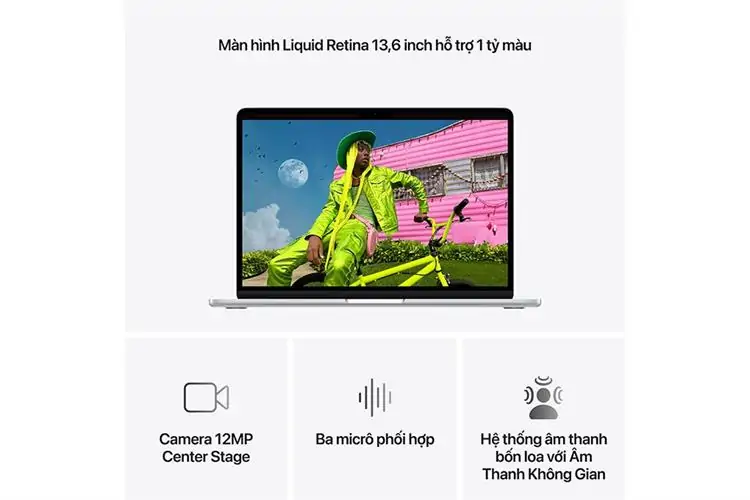 MacBook Air 13 inch M5 (16GB+512GB) — ảnh 5