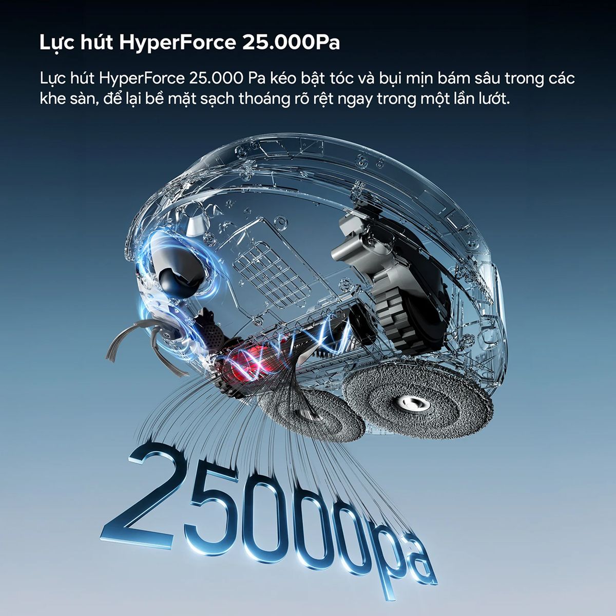 Robot hút bụi lau nhà Roborock Qrevo Edge 2 — ảnh 2