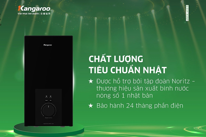 Máy nước nóng trực tiếp Kangaroo KGWD45N2 4500W (hình 1)