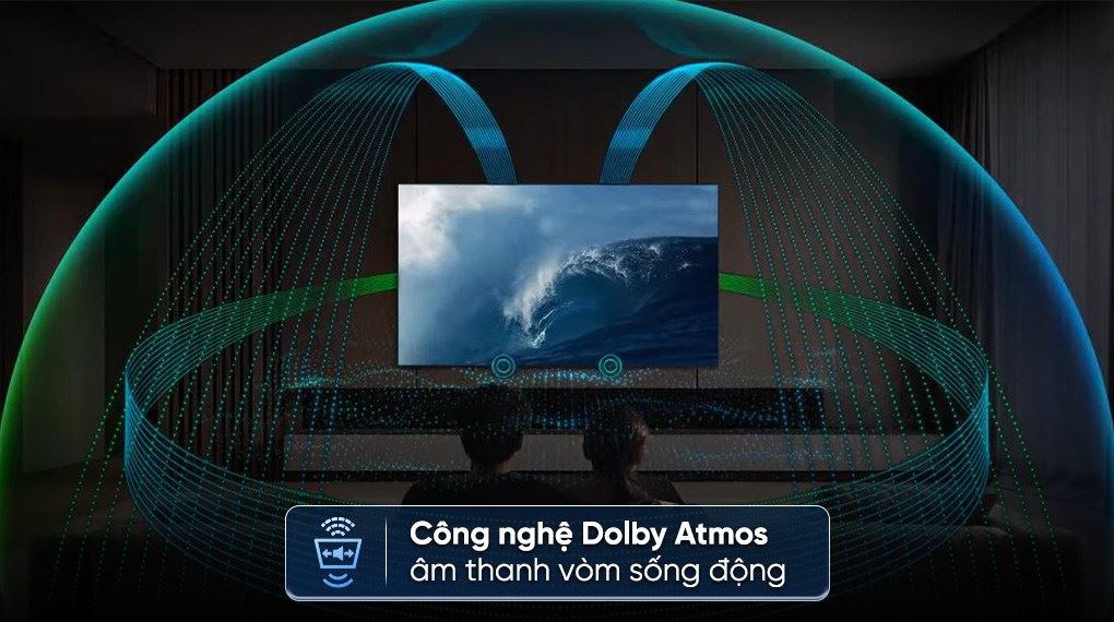 Dolby Atmos - Smart Tivi OLED Samsung AI 4K 65 inch QA65S90F