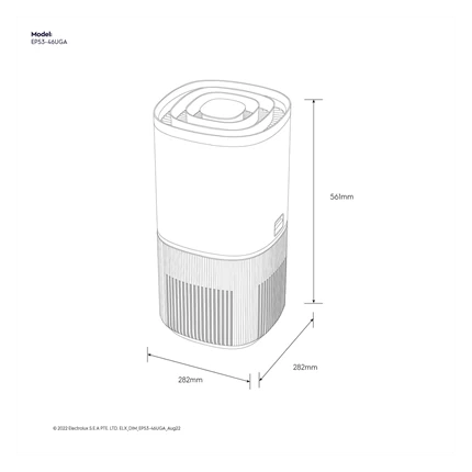 Máy lọc không khí Electrolux EP53-46UGA 40W — ảnh 6