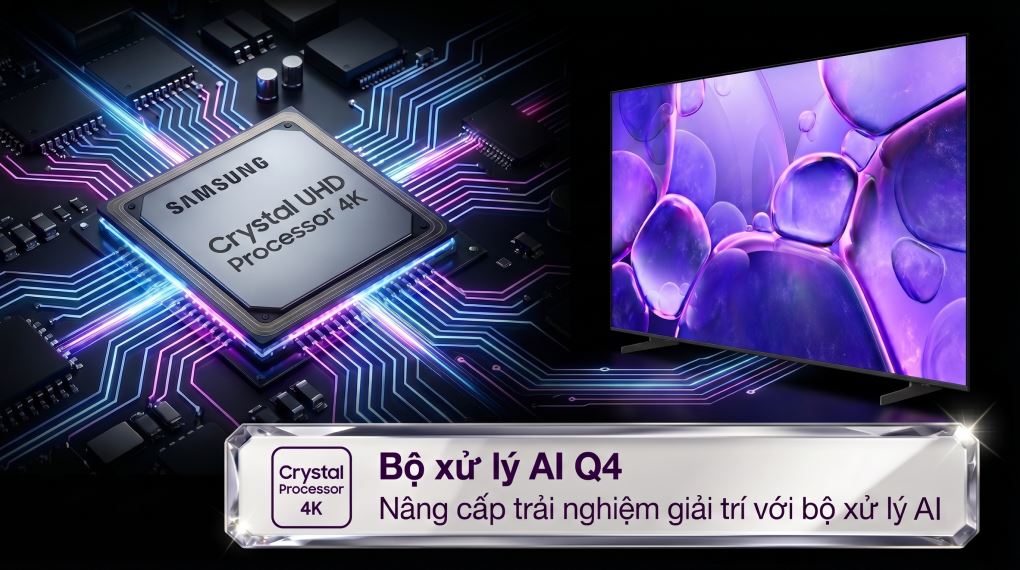 Smart Tivi Crystal UHD Samsung 4K 65 inch UA65U8550F - Bộ xử lý