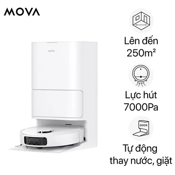 Robot hút bụi lau sàn chuyên dụng Mova E30 Ultra
